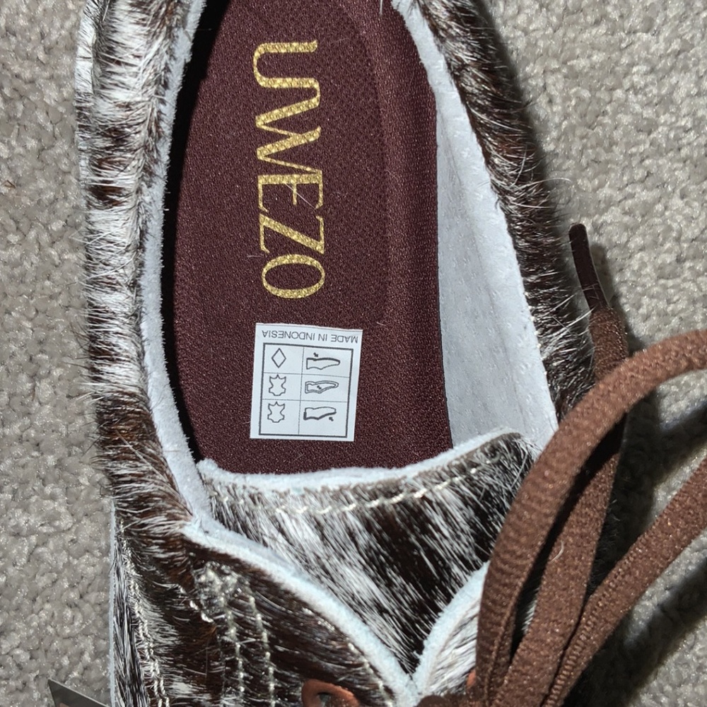 Uwezo size 9 (fits like an 8) womens cowhide shoes - Picture 4 of 4